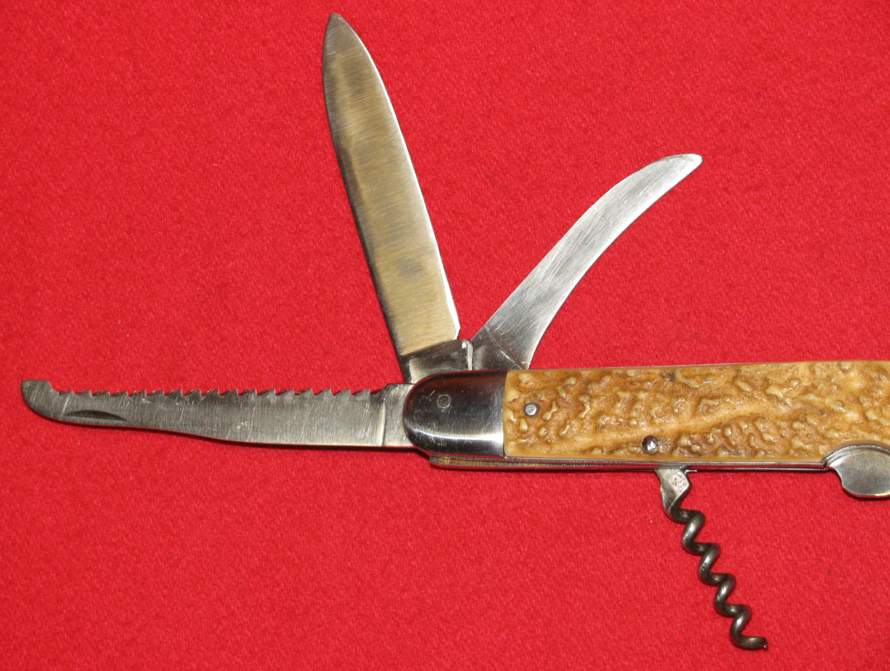 Altes Taschenmesser mit Horn – imagen 5