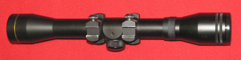ZF / Zielfernrohr, ein HUBERTUS 4 x 32 mit dem Absehen 1 und 10 / 11mm Montage – Bild 5