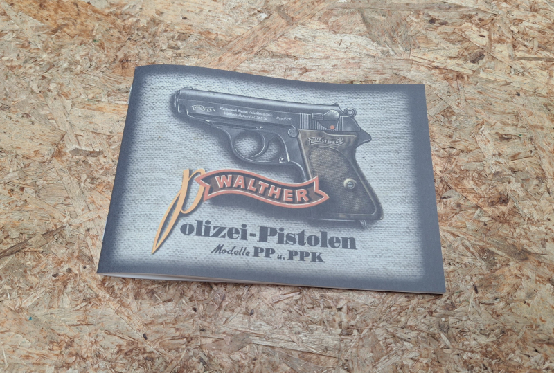 Walther PP und PPK Bedienungsanleitung 1939 in Farbe frühe Repro in Top Qualität Dienstvorschrift – Bild 1