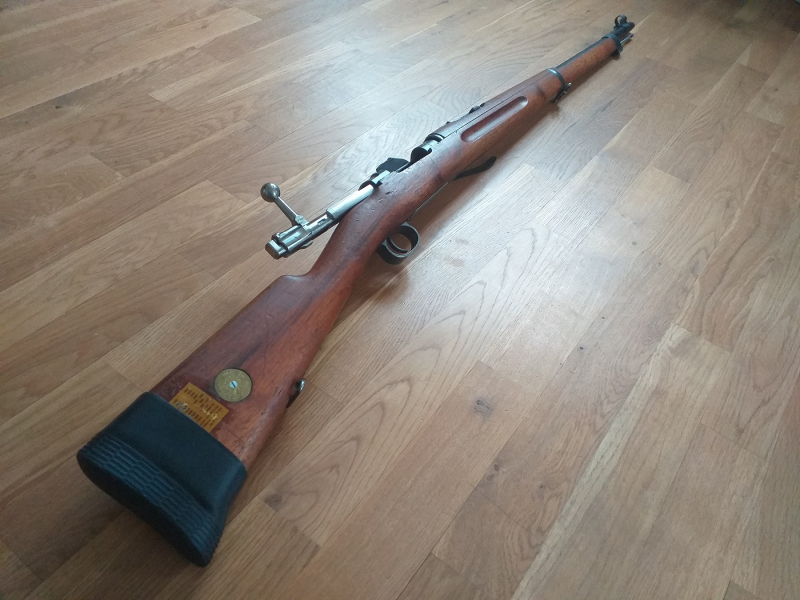 Schaftkappe Schaftverlängerung Rückstoßdämpfer speziell für Schweden Mauser M96 M94 M38 – Bild 1