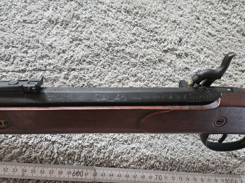 Black Power Only Cal 45 Vorderlader Perkussionsgewehr – Bild 3
