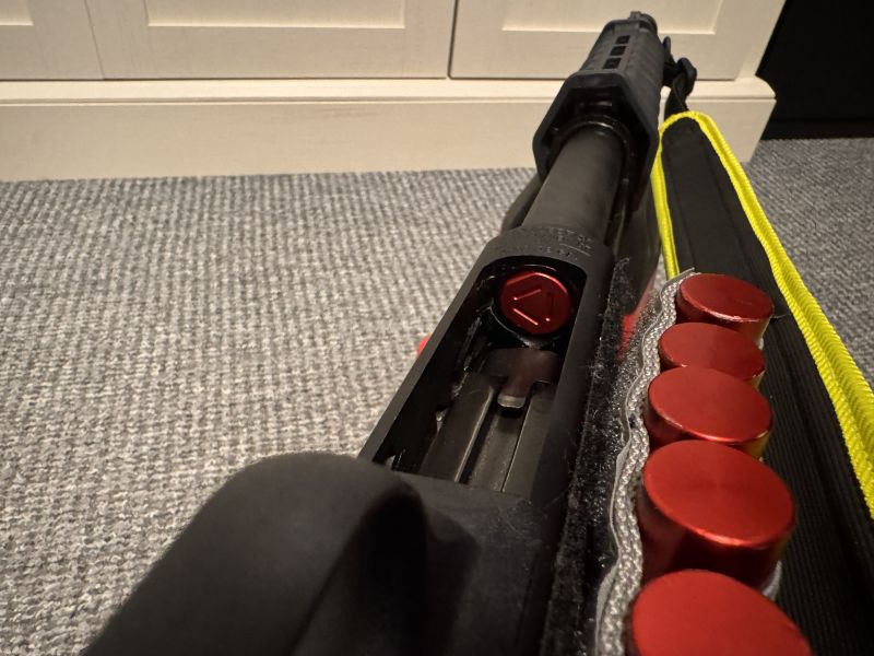 Mossberg 590 Persuader, 20", 8+1 – ungeschossen mit umfangreichem Zubehör – Bild 4