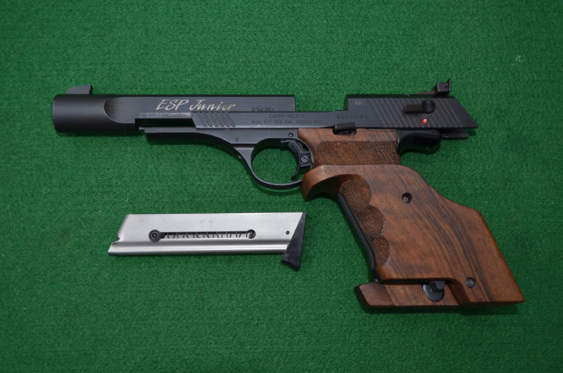 ERMA ESP 85A Junior, Kal..22 LR, mit Nill Sportgriff – Bild 3