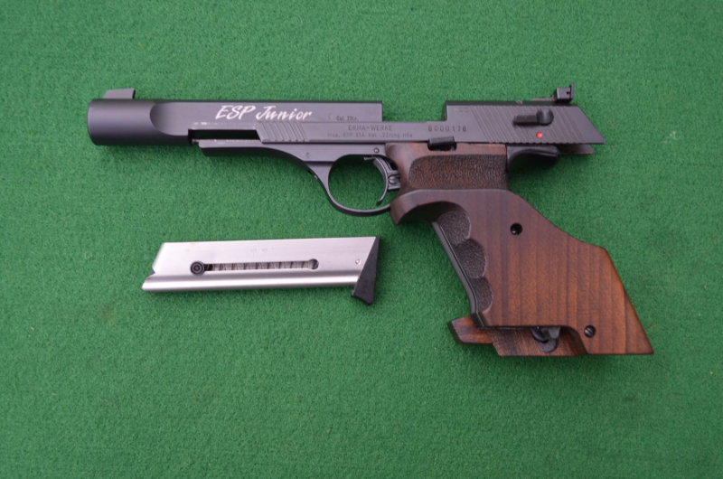 ERMA ESP 85A Junior, Kal..22 LR, mit Nill Sportgriff – Bild 3