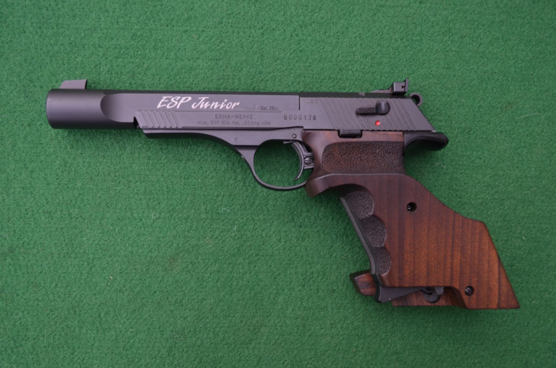 ERMA ESP 85A Junior, Kal..22 LR, mit Nill Sportgriff – Bild 2