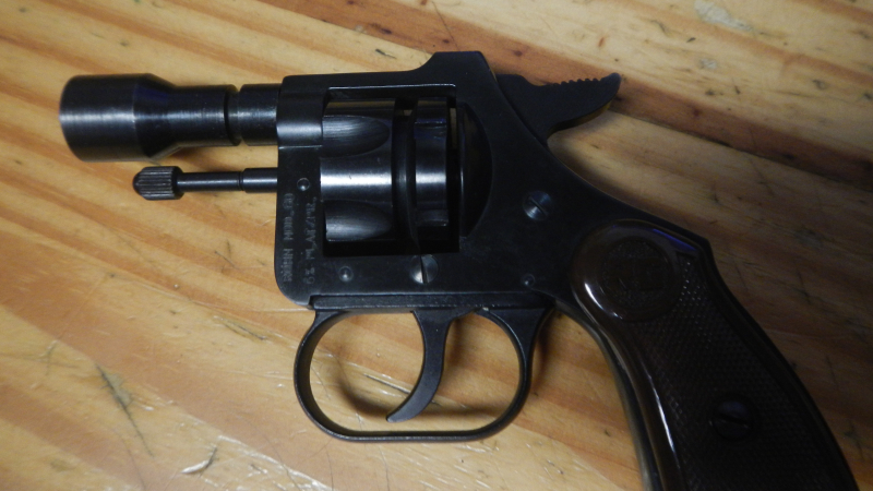 Schreckschuß Revolver Röhm Modell 60 / Kaliber 6mm R Knall PTB 28-70 Topzustand – Bild 2