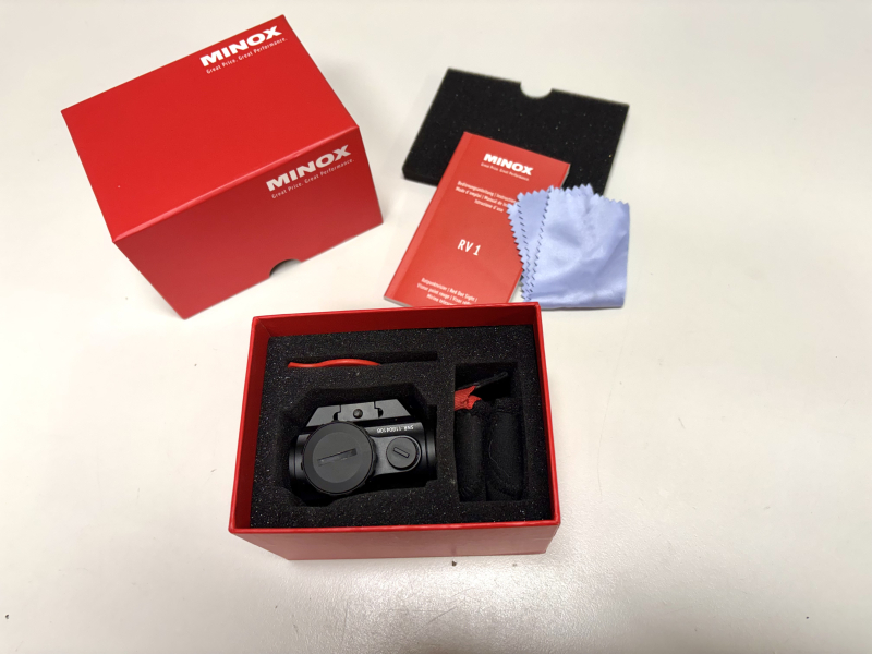 Minox RV1 Rotpunktvisier – Bild 4