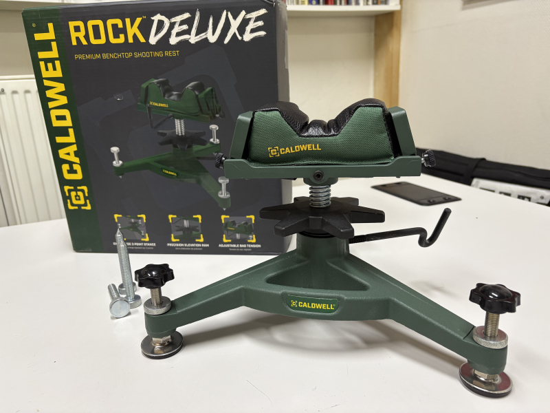 Caldwell Rock Deluxe Gewehrauflage mit Kautschukfüßen – Bild 2