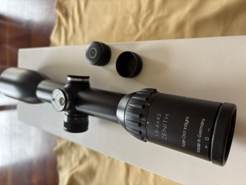 Schmidt & Bender Zenith 1,5-6x42 30mm neuwertig. – Bild 5