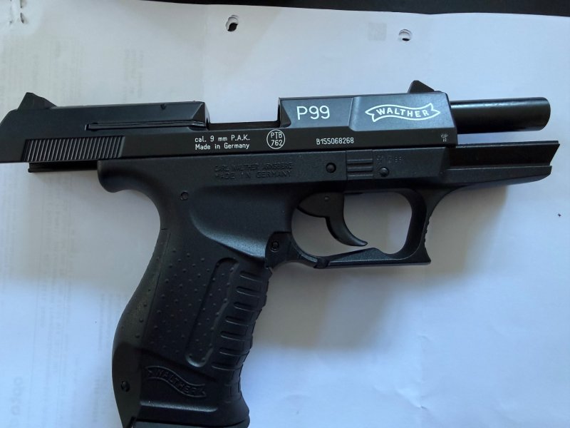 Biete Walther P99 Kaliber 9mm P.A.K. – Bild 2