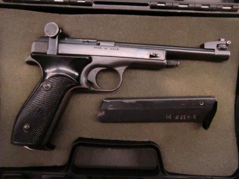 MZM Margolin .22lr russische Match Pistole mit gült. Beschuss – Bild 3