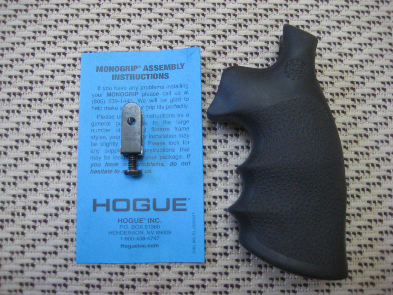 Revolvergriff (Houge) gummi für K/L Frame round butt Mod. 586, 686 – Bild 2