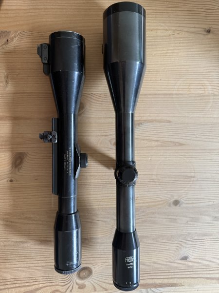 Zielfernrohre mit Suhler Einhakmontage Zeiss und Nickel Marburg/L – Bild 1