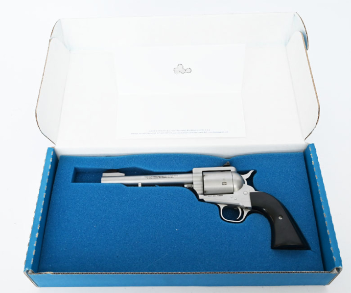 Single Action Revolver Freedom Arms Modell 83, Kaliber .44Magnum, Originalkarton – Bild 6