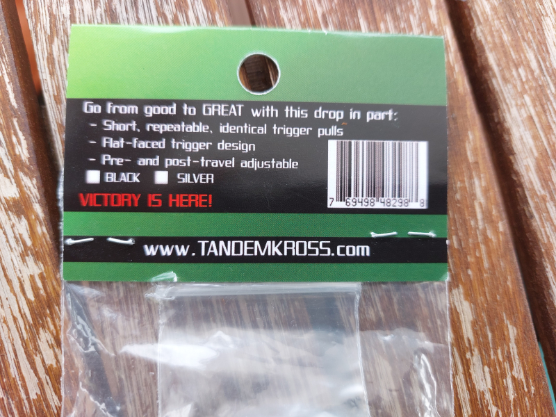 Tandemkross Victory Trigger Ruger MK4 – 2. kép
