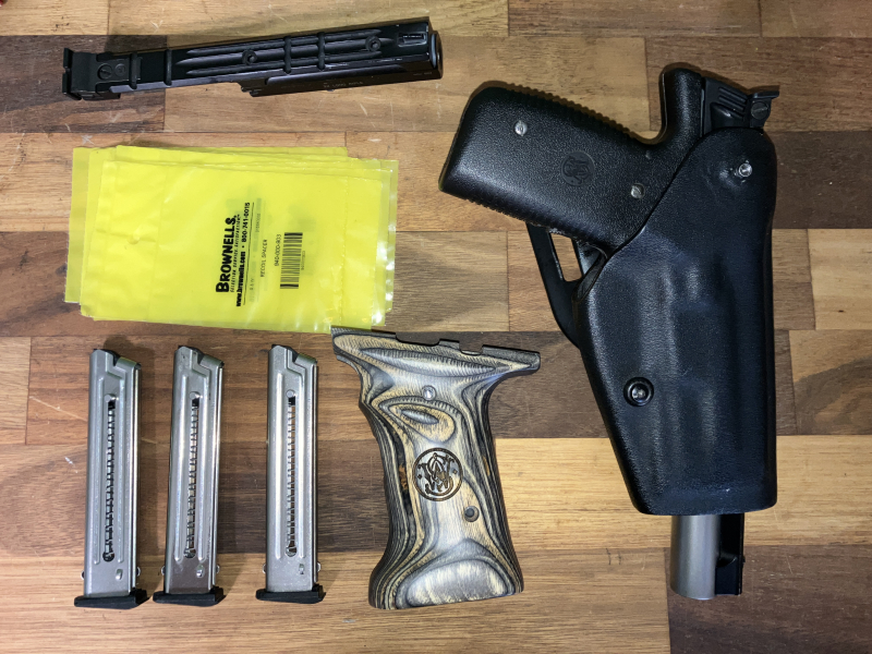 Smith & Wesson 22A mit 4" und 5,5" Lauf – Bild 3
