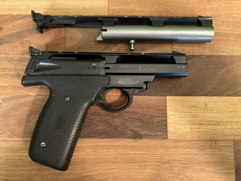 Smith & Wesson 22A mit 4" und 5,5" Lauf – Bild 1