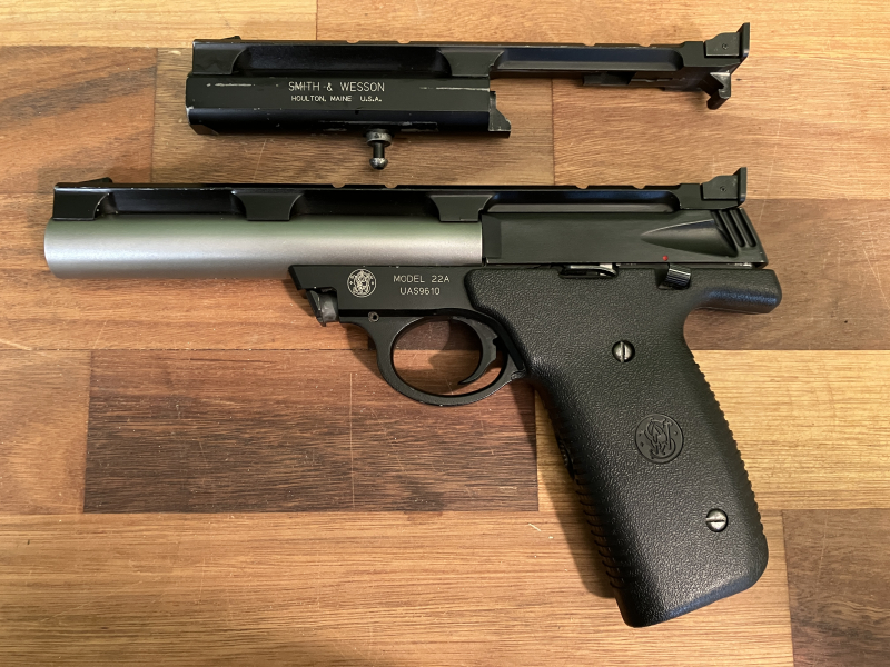 Smith & Wesson 22A mit 4" und 5,5" Lauf – Bild 2