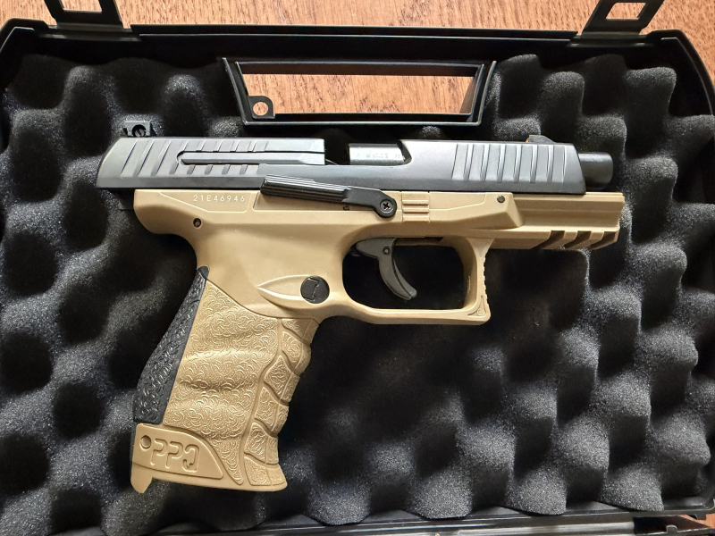 Walther PPQ M2 T4E Kal. .43 RAL8000 – unbenutzt inkl. Zubehör – Bild 3