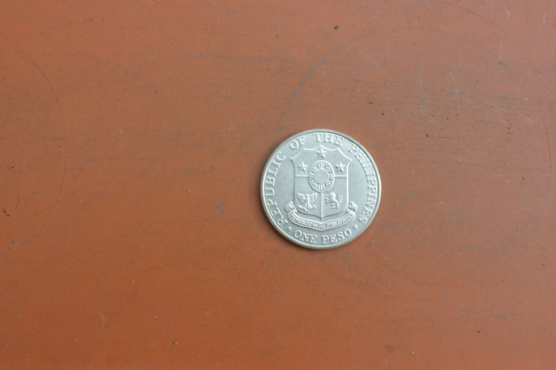 Silbermünze 1 Peso Philippinen Gedenkmünze Baatan v. 1967 – Bild 1