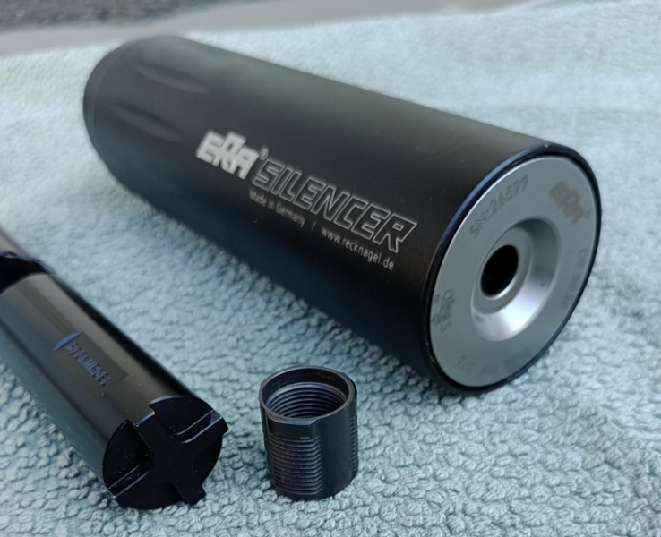ERA SILENCER STI3D Kaliber .375 / 9,5 Eraloc inkl Eraloc- Mutter M 15/1 – Bild 5