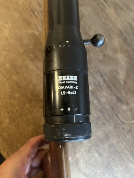 Anschütz Repetierbüchse Modell 1516 .22 WinMag mit Zeiss Diav – Bild 2