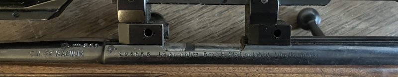 Anschütz Repetierbüchse Modell 1516 .22 WinMag mit Zeiss Diav – Bild 3