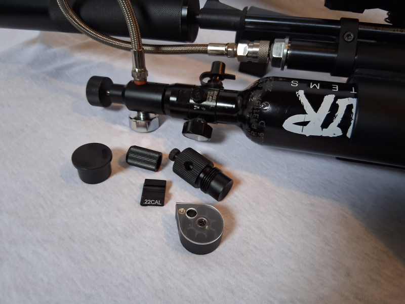 DIANA CHASER Cal. 5,5mm (.22) Druckluftumbau. Diverses Zubehör. u – Bild 6