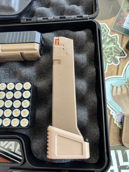 Glock 17 Gen5 Schreckschuss Pistole 9mm P.A.K. coyote neu – Bild 4
