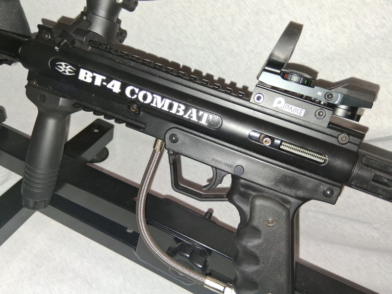 NEUWERTIGES BT-4 Painball gewehr. Schaft/Zielhilfe – Bild 3
