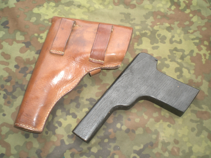 originale Wehrmachts Pistolentasche für P35P Radom incl Füllstück 2. Weltkrieg – Bild 3