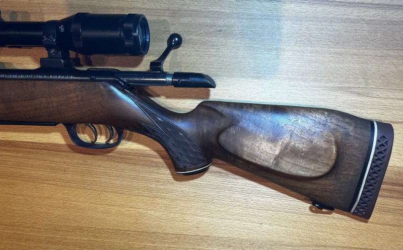 Krico 222 Rem Mag Repetierbüchse inklusive Eduard Kettner 3-9x56 mit Schwenkmontage – Bild 4