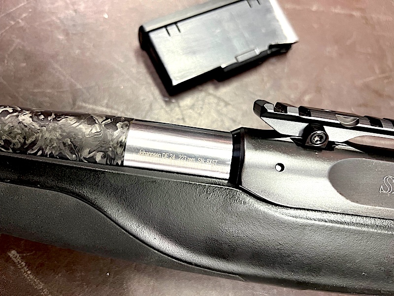 Einzelstück Sauer 404 Stahl Proof Research Carbon Lauf .223 Rem. – Bild 3