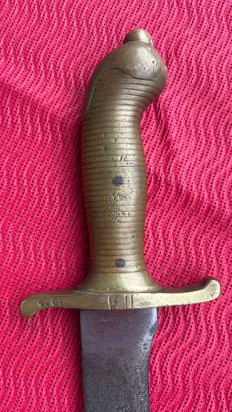 Badisches Artillerie Faschinenmesser M1854 – Bild 2