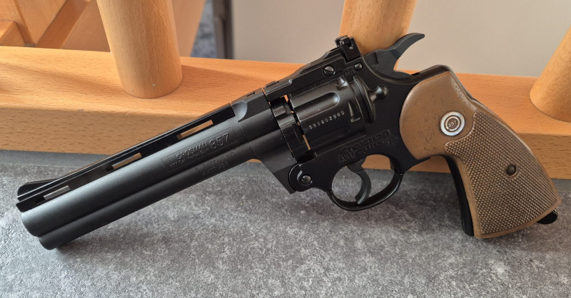 Crosman Spot Marker 357 CO2-Revolver Kaliber 4,5mm Diabolo (.177) - Selten! – Bild 1