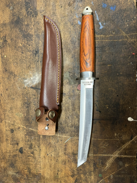 orig. HALLER Outdoormesser Tanto Knive Bushcraft Prepper, – Bild 2