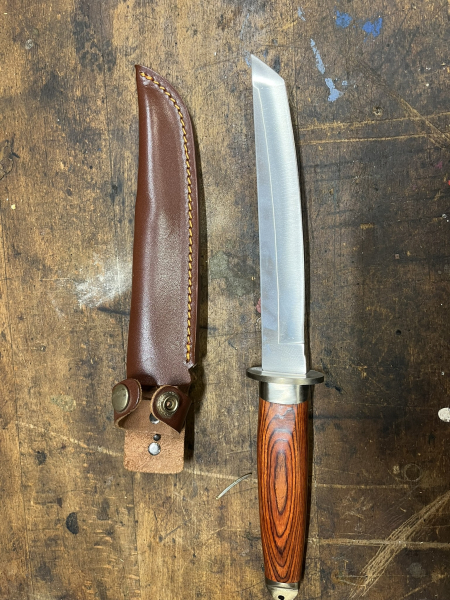 orig. HALLER Outdoormesser Tanto Knive Bushcraft Prepper, – Bild 1