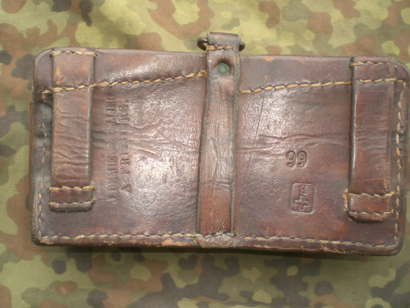 seltene Schweizer Patronentasche von 1899 für G11 – Bild 2