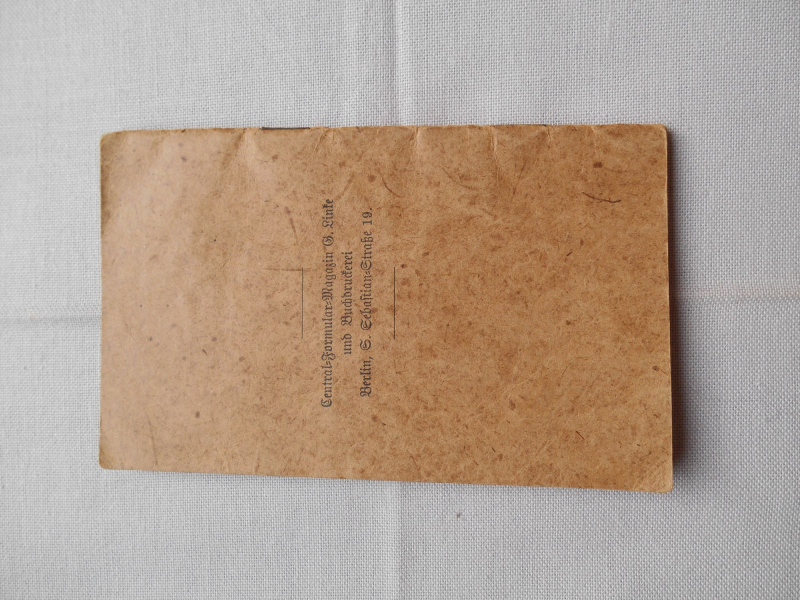 Schieß Buch f. Gewehr (98) Nr. 140 / 4370 a Preuss. Gewehr Fabrik Spandau 1900 – Bild 4