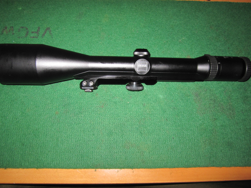 Zielfernrohr Zeiss Diavari-ZM T* 3-12x56 mit Blaser Brücken-Schwenkmontage – Bild 2