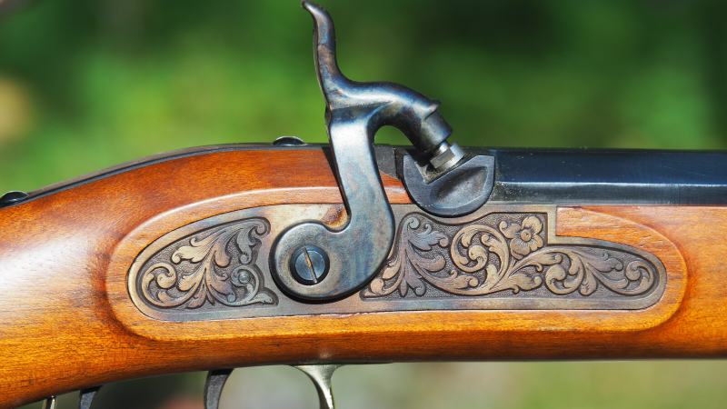 Fast wie Neu! Investarms Hawken Rifle, Kal: .45 Perk., Ungeschossen aus Nichtraucherhaushalt ! TOP ! – Bild 3