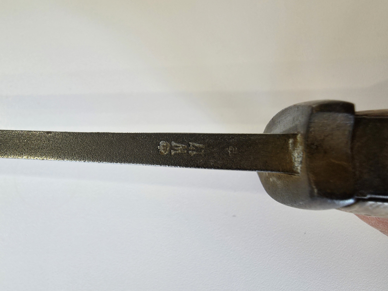 Deutsches Seitengewehr 1898/05 (S98/05 o.S.) DÜRKOPP 1917 – W17 Abnahme 1.WK – Bild 5