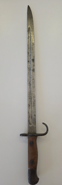 Rarität: Britisches Pattern 1907 Bajonett mit seltenem Haken (Hooked Quillon) – Unberührtes Original – Bild 1