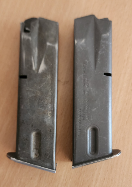 2 x Magazin Beretta 9mm F Pistolenmagazin USA – Bild 1