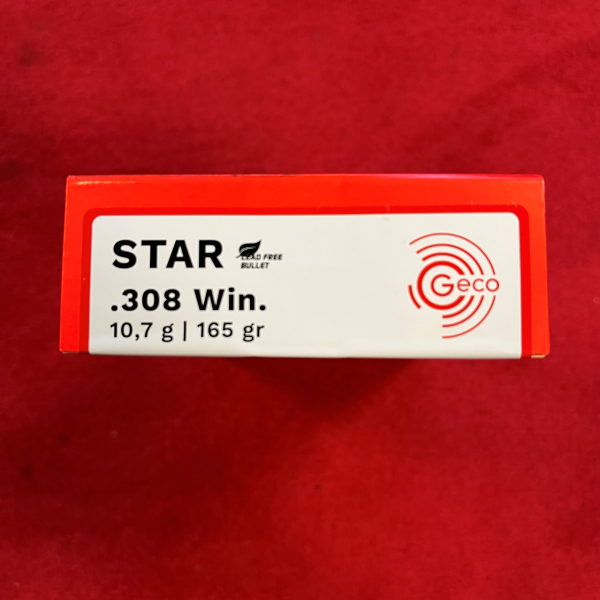 Geco Star .308 Win. 10,7g | 165gr - 200 Schuss - inkl. Versand – Bild 3