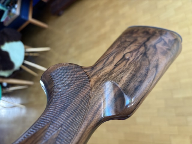 Krieghoff K80 Sporting Custom Shop 12/76 HANDGRAVUR Goldeinlagen – Bild 5