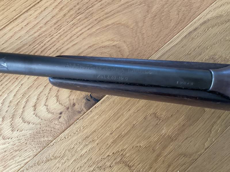 Anschütz Luftgewehr Mod. 275 Kal. 4,40mm mit Korkenaufsatz – Bild 4