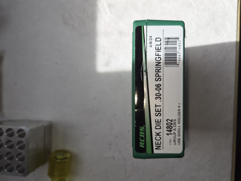 RCBS Neck Die Set 30-06 Hülsenhalskalibrier Set – Bild 1