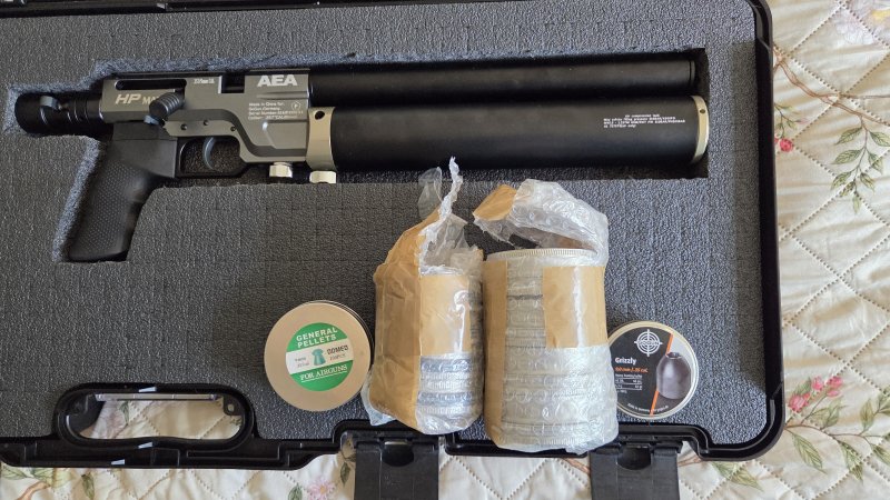Airgun HPMAX F-Serie mit viel Zubehör, ungeschossen – Bild 2