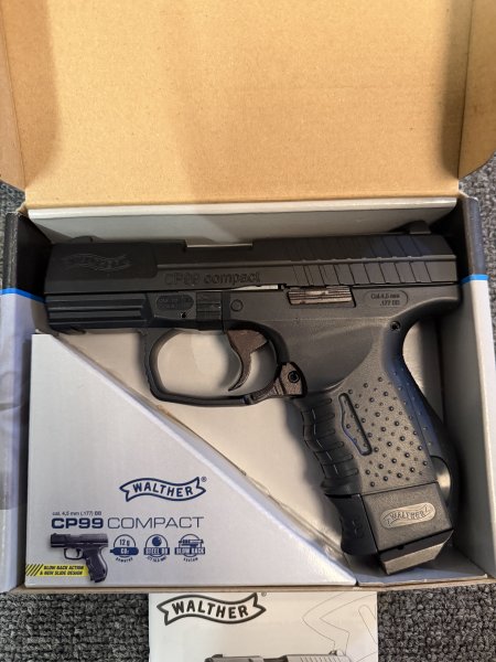 Walther CP99 Compact CO2 (4,5mm Steel BB) in OVP – Bild 2